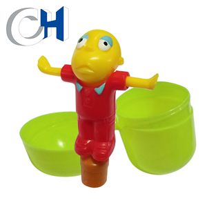 ปากกาพลาสติกรูปหมีสีชมพูไม่ซ้ำใคร,ท็อปเปอร์ Kinder Joy - Product Image 2