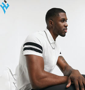 Polo con estampado de logotipo personalizado para hombre, diseño de alta calidad, 100% algodón, tejido suave, estilo lujoso - Product Image 4