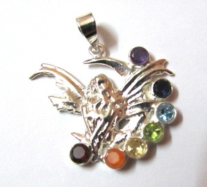 Pendentifs pour les chakras, motif fée volantée, meilleur rapport qualité-prix, à vendre - Product Image 1