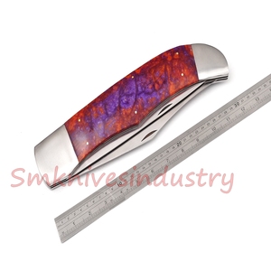 22นิ้วเปิดความยาวเหล็กคู่มีดขนาดใหญ่ที่สวยงามพับเก็บได้ (Smk1608) - Product Image 6