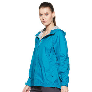 Vente en gros 2025 veste coupe-vent d'entraînement pour femmes sur mesure 100% tissu imprimé en nylon solide fermeture à boutons manteau avec logo personnalisé - Product Image 3