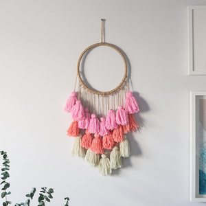 Elegante decoración de pared Bohemia, último diseño, macramé tejido a mano, tela colorida para todas las estaciones, estilo clásico para la decoración de la habitación del hogar - Product Image 6