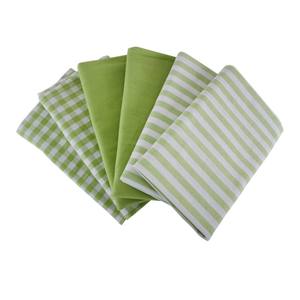 Serviettes de cuisine teint en fil de coton, 8 pièces, 100% - Product Image 1