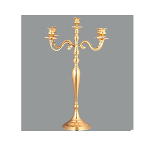 Gold Plating Five Arms <b>Candelabra</b> on Hot Sale - Product Image 1