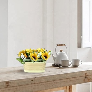 Macetas y jardineras de Metal galvanizado, para centro de mesa, organización de oficina, almacenamiento de baño, decoración de granja - Product Image 4