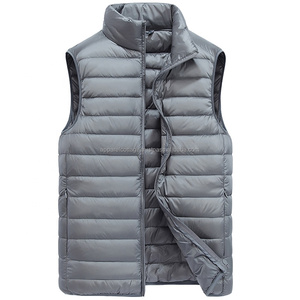 Chaleco sin mangas de alta calidad para hombre, chaquetas cálidas y brillantes, ligeras, para exteriores, alpine, granate, al por mayor - Product Image 4