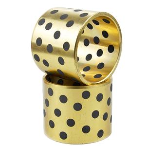 Самосмазывающийся углеродный графитовый фланец, бронзовые втулки, бесмасляные втулки, латунная втулка подшипника - Product Image 3