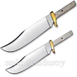 Conjunto de 2 cuchillas para la fabricación de cuchillos (7 1/2 "y" 9 ") Mini Hunter en blanco personalizado caza blanco cuchillo (smk1993) - Product Image 4