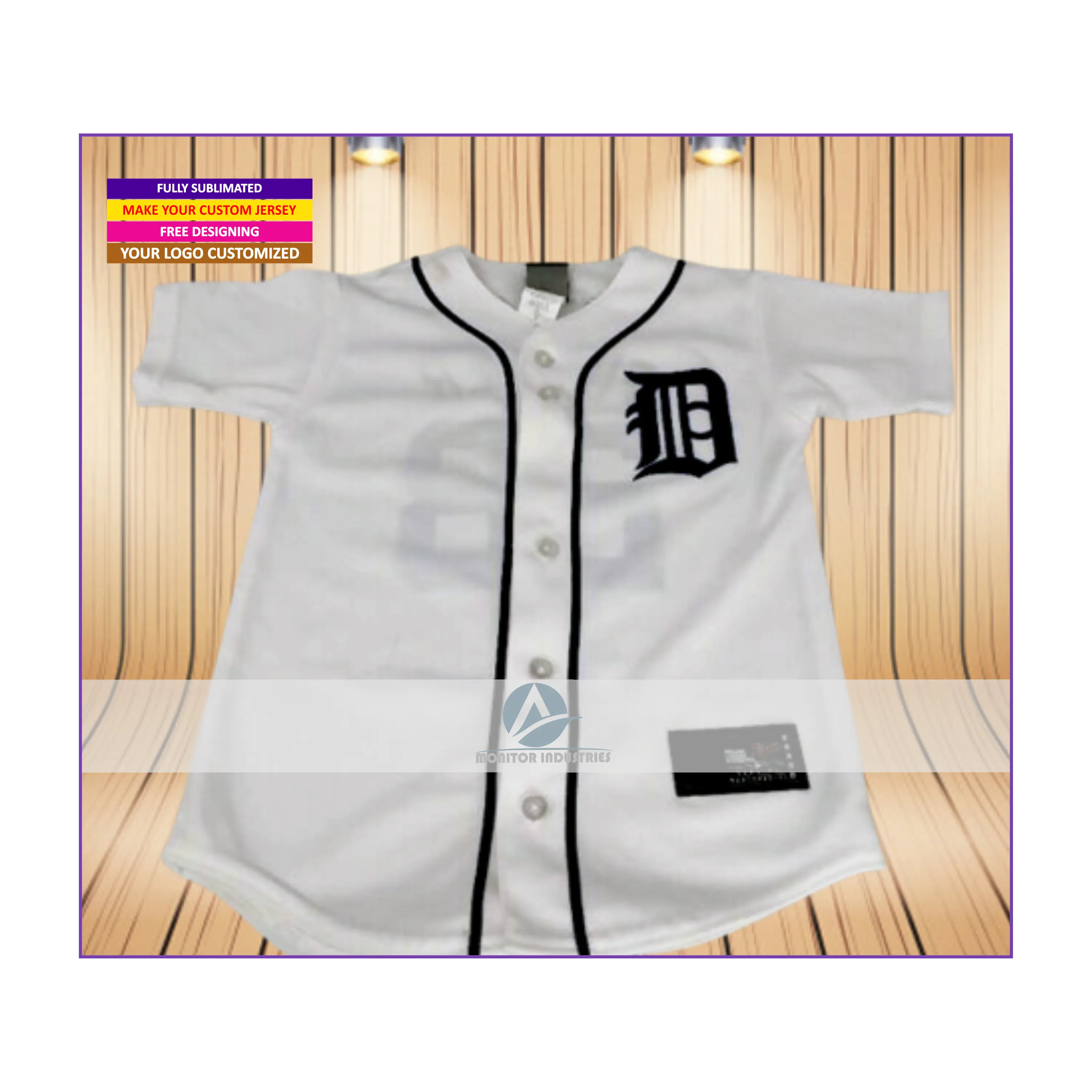 New Design 2021 Custom Baseball Uniform Sublimated Jersey