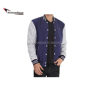 Vestes matelassées en duvet de satin coupe ajustée pour hommes, blouson d'hiver de baseball, vêtements avec motif Letterman - Product Image 4