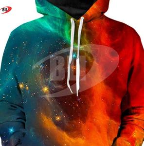 เสื้อฮู้ดแบบสวมหัวผ้าโพลีเอสเตอร์ซับลิเมชันสำหรับขนาดใช้ได้ทั้งชายและหญิงดีไซน์ใหม่ออกแบบได้ตามต้องการ - Product Image 4