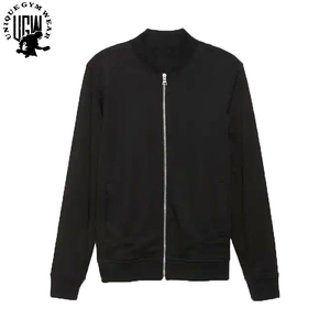 UNIQUE GYM WEAR Men's Windproof Waterproof Slim Fit Stand Bomber <b>Jacket</b>-Lightweight <b>Running</b> Breathable Eco-Friendly <b>Winter</b> Front - Product Image 3