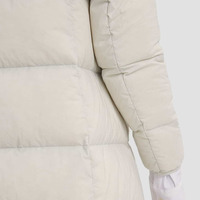 Blouson Bomber d'Hiver pour Femme Imperméable Respirant Écologique Séchage Rapide à Capuche Rembourré en Coton Épais Décontracté Vêtement d'Extérieur