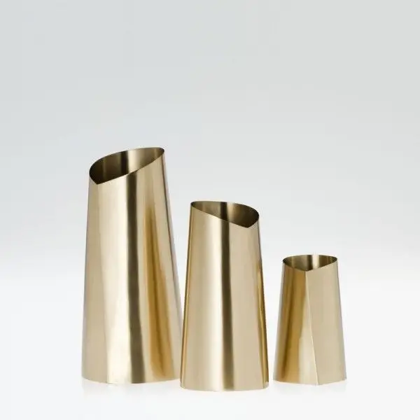 Real Simple Novo Negócio em vaso Decorativo Vaso de Alumínio Melhor venda