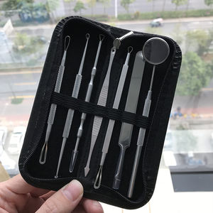 Juego de 5 Herramientas Profesionales de Acero Inoxidable para Eliminar Puntos Negros y Espinillas, Kit de Tratamiento para el Acné con Mango Texturizado - Product Image 4