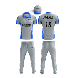 Combo/Kit de uniforme de grillo personalizado, camiseta y pantalón gris con diseño personalizado, logotipo personalizado - Product Image 2