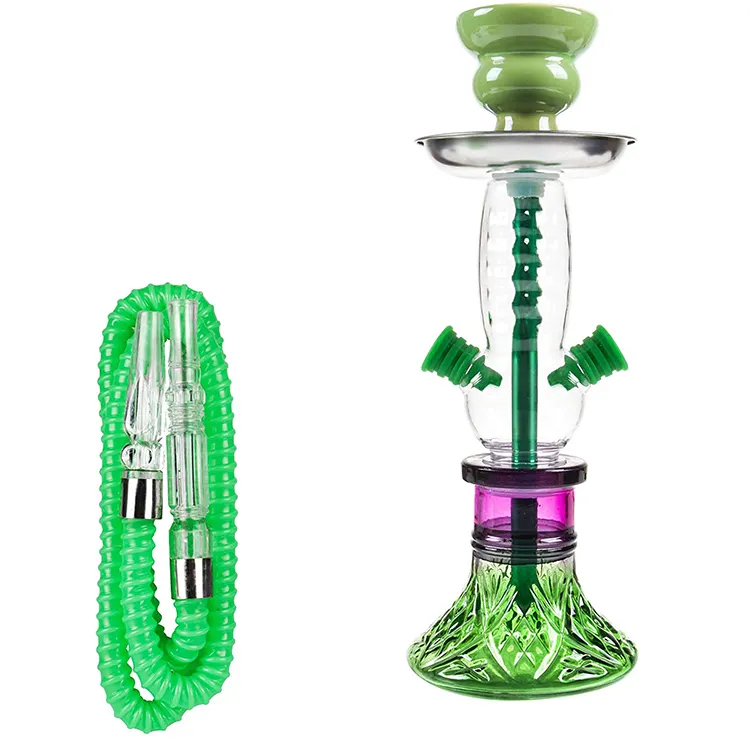 Shisha Hookah Portable en plastique, simple et pas cher, ensemble pour Shisha Hookah, nouveau design, vente en gros, 2021