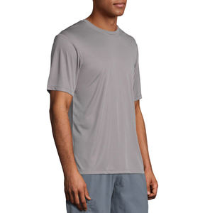 Camisetas de algodón de primera calidad para hombre Camiseta de gimnasio ajustada con estampado personalizado con diseño de logotipo - Product Image 5