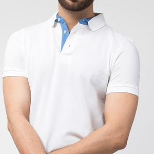 Camiseta de polo de alta calidad para hombre, camiseta transpirable, diseño informal de talla grande con logotipo bordado y opciones coloridas - Product Image 2