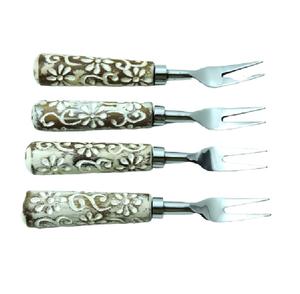 Reusable Cutlery Stainless Steel Office Utensil and <b>Metal</b> Straw Portable Travel Cutlery Set with Case Rainbow <b>Black</b> <b>Mirror</b> Bag - Product Image 4