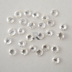 Diamante Natural Blanco Corte Rosa de 3.00 a 5.00 Quilates, Diamante Redondo Suelto con Certificado IGI, Corte Excelente - Product Image 2