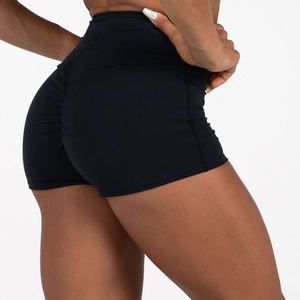 Pantalones cortos de impacto para mujer, pantalones cortos de gimnasio Scrunch Bum, pantalones cortos de Yoga sin costuras de cintura baja, pantalones cortos de entrenamiento para motorista, pantalones cortos elásticos para Fitness - Product Image 4