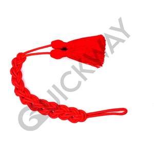 Cordón de Sacerdote QUICK WAY INDUSTRIES al por Mayor con Borlas Planas Rojas OEM, Cinturón Religioso para Sacerdotes - Product Image 5