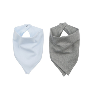 Bavoirs pour bébé en coton type bandana |   Bavoirs doux et lavables |   Bavoirs réutilisables pour l'alimentation |   Bébé en pyjama imprimé respirant et ajustable avec fermeture à pression - Product Image 1