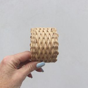 Anillo para servilletas de ratán, calidad asegurada, diseño nuevo, decoración de mesa, hoteles y restaurantes, precios al por mayor - Product Image 2