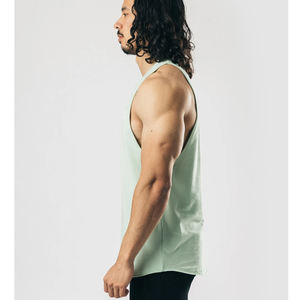 <b>Men</b> Premium Muscle Fit Tank Top Cotton Blend Custom Gym Workout Sleeveless Sportswear - Product Image 2