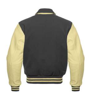 Chaqueta de béisbol universitaria con logotipo personalizado de alta calidad para hombre, impermeable y transpirable para invierno, tendencia superior de talla grande para la nueva temporada - Product Image 2