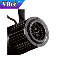Mini projecteurs LED Fresnel 25W à zoom, éclairage de profil, refroidissement sans ventilateur, CRI 90 élevé, télécommande 2.4G, indice de protection IP20 pour hôtel