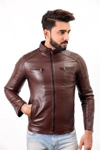 Chaqueta de cuero para hombre, invierno, 2022 - Product Image 2