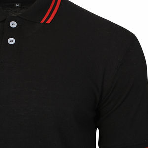 Camiseta de Manga Corta de Punto 100% Algodón, Transpirable, Talla Grande para Hombre, Estilo Formal, 220g, con Cuello de Punto Acanalado - Product Image 6