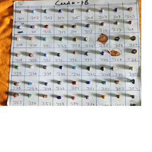 Cuentas de Vidrio Chevron Hechas a Medida en una Gran Variedad de Colores, Diseños y Patrones, Adecuadas para Diseñadores de Joyas y Abalorios - Product Image 2