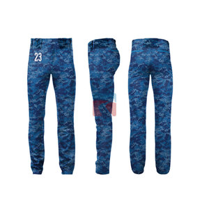 Manufacturer Custom Sublimation Printed Softball Baseball Uniform Pants | Custom Made Youth Boys Team Gray Long Baseball Pants - Product Image 6