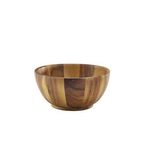 Wholesale High Quality <b>Large</b> Acacia Wood Wave <b>Serving</b> <b>Bowl</b> for Fruits Salads for Natural Wood Color Piece - Product Image 6