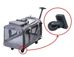 Latest design pet travel <b>trolley</b> carrier wheels - Product Image 1