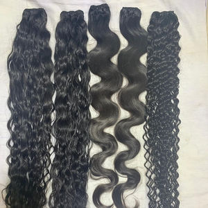 Largo 100% natural indio crudo sin procesar cabello alineado cutículas sin rasgado o desprendimiento de un solo donante para extensiones de cabello humano - Product Image 2