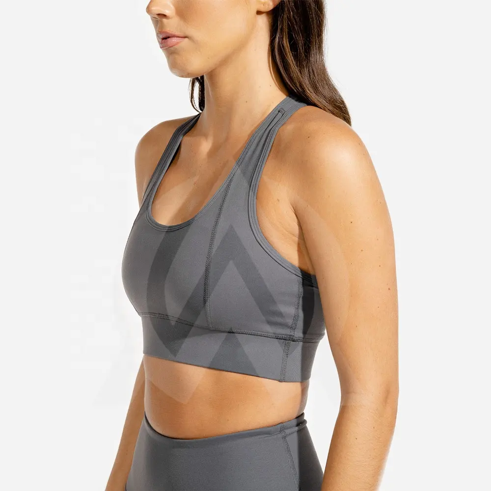 2024 thời trang tùy chỉnh Áo ngực thể thao với quần short tùy chỉnh giá rẻ giá Yoga Áo ngực thể dục Tank Top phụ nữ