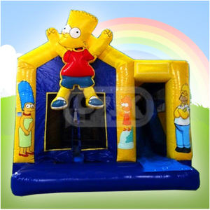 Château gonflable Moonwalk, trampoline gonflable, château gonflable pour enfants, trampoline Simpson - Product Image 4