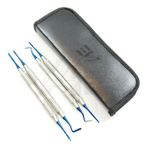 2025 L.A. ELAHI CO GERMAN DENTAL Juego de Periotómos Manuales y Mini Elevadores de Raíz, 3 Piezas, Acero Inoxidable Alemán - Product Image 2