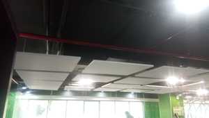 Panel absorbente de sonido Panel de pared acústico Panel acústico de poliéster Habitación insonorizada 100 Venta de fibra de poliéster Impresión personalizada - Product Image 4