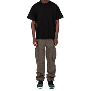 กางเกงคาร์โก้ Acro 100%,กางเกงน้ำหนักเบาผ้าเจาะคอตตอนสำหรับผู้ชายกางเกงมีหลายกระเป๋า - Product Image 6