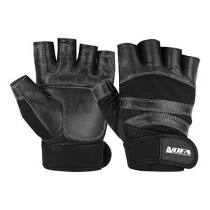 Guantes de levantamiento de pesas para gimnasio para hombre, entrenamiento, culturismo, Fitness, ciclismo, guantes deportivos hechos de cuero duradero - Product Image 3