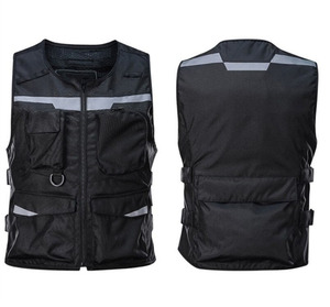 Chaleco personalizado de cuero de grano suave para motocicleta, Cordura de cuero de vaca para deportes de carreras, abrigo de cintura, nueva moda de invierno - Product Image 1