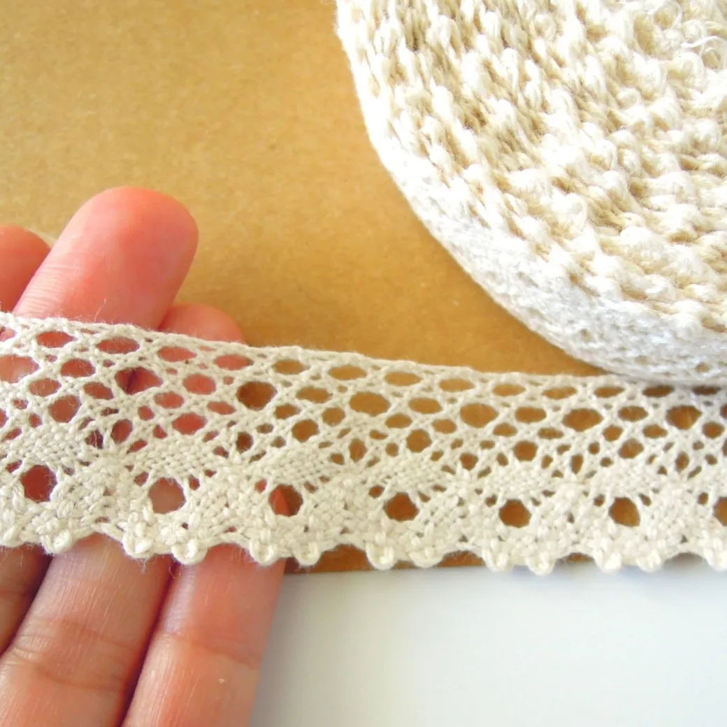 Cotton Lace Fringe Garment Trims Accessories Wedding Bridal Lace