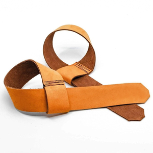 Correas de Levantamiento de Pesas de Cuero de Último Diseño, Correas de Entrenamiento de Fuerza de Cuero Vacuno de Alta Resistencia para Unisex - Product Image 3