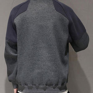 Sudadera de cuello redondo de manga raglán al por mayor de alta calidad para hombre sudaderas con capucha de invierno de gran tamaño de algodón pesado para hombre - Product Image 4