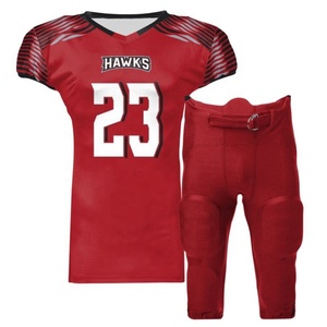 Fast Delivery Sportswear Supplier Bulk Buy Custom Embroidered Initial Printed Youth American Football Jersey Pro Quality Uniform - Product Image 5